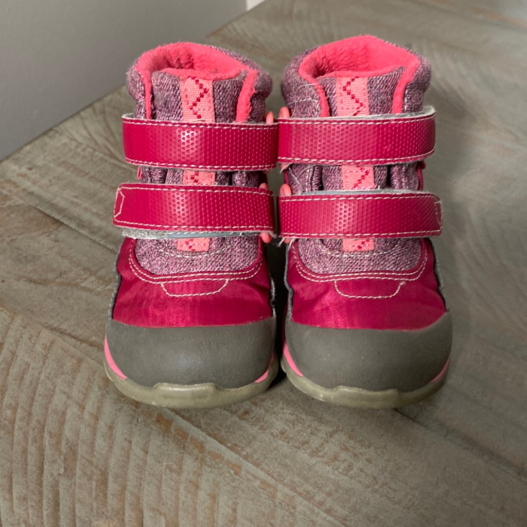 See Kai Run Pink Waterproof Booties